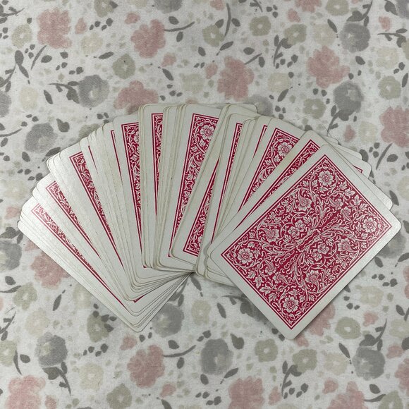 Used Set of Streamline Pinochle Playing Cards - Arco Brand - Giant Face -Vintage - Picture 4 of 11